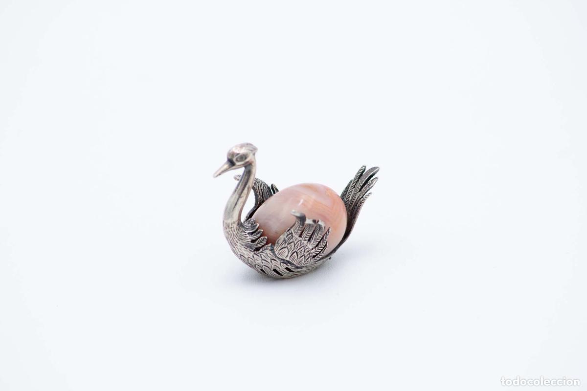 Antig&uuml;edades: Cisne plateado - Foto 1