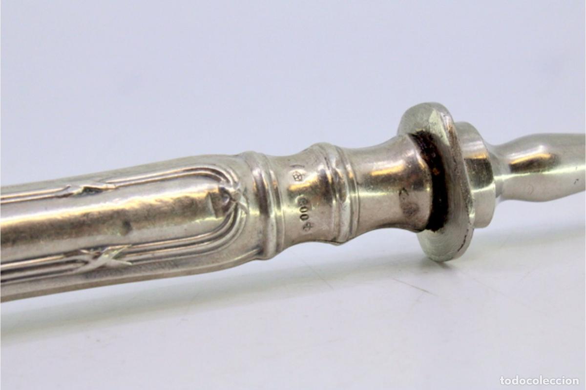 Antig&uuml;edades: Tenedor de plata - Foto 3