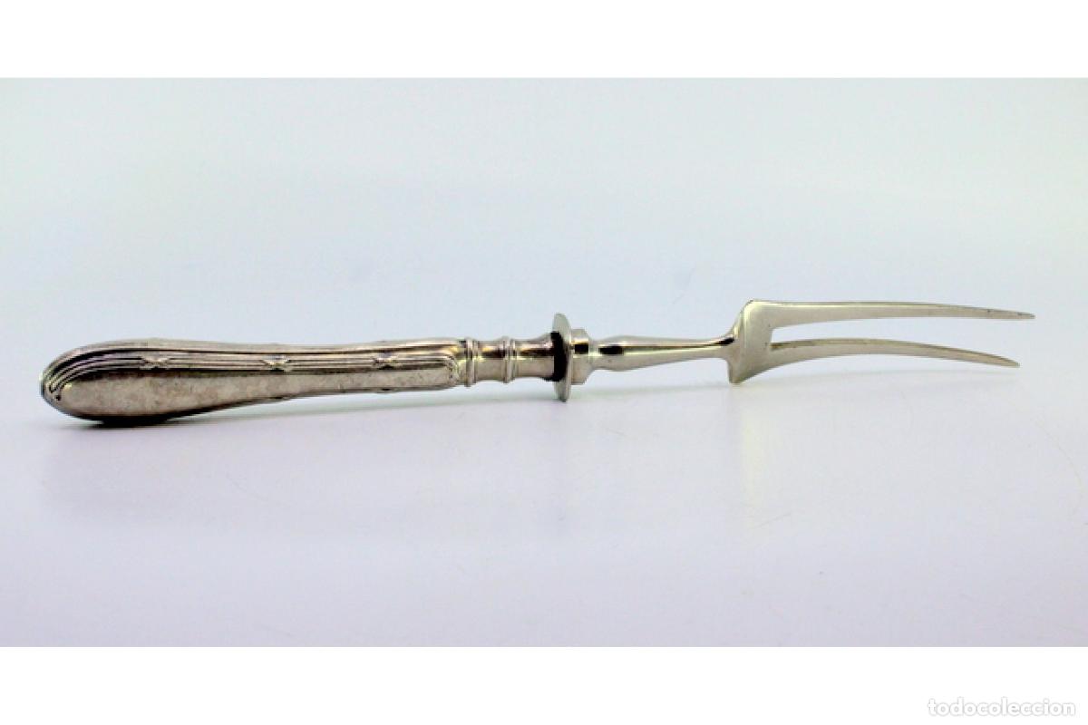 Antig&uuml;edades: Tenedor de plata - Foto 7