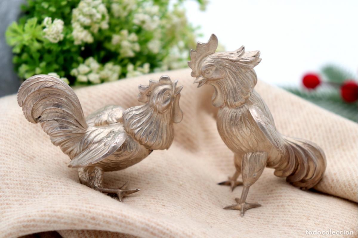 Antig&uuml;edades: Gallos plateados - Foto 3