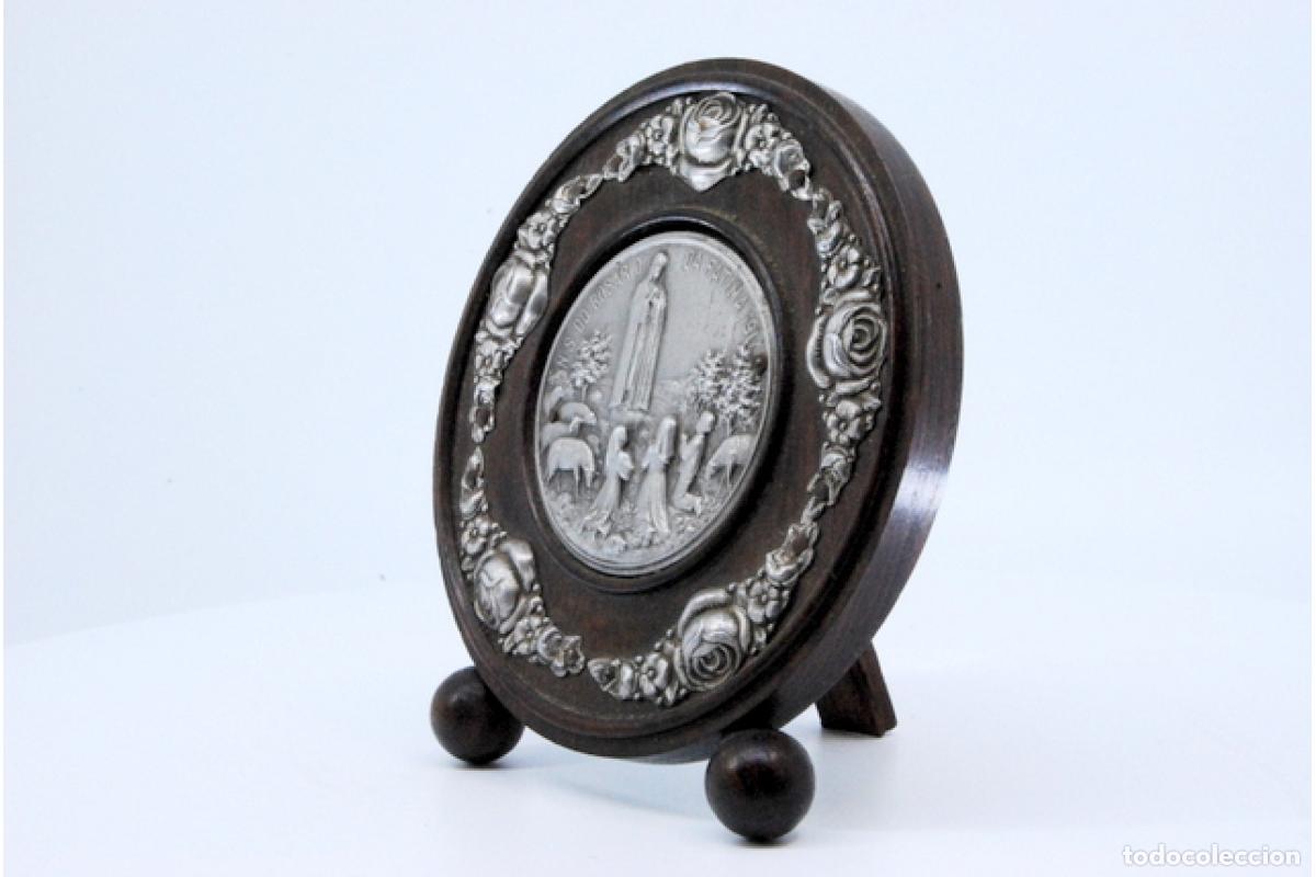 Antig&uuml;edades: Marco de madera y plata - Foto 3
