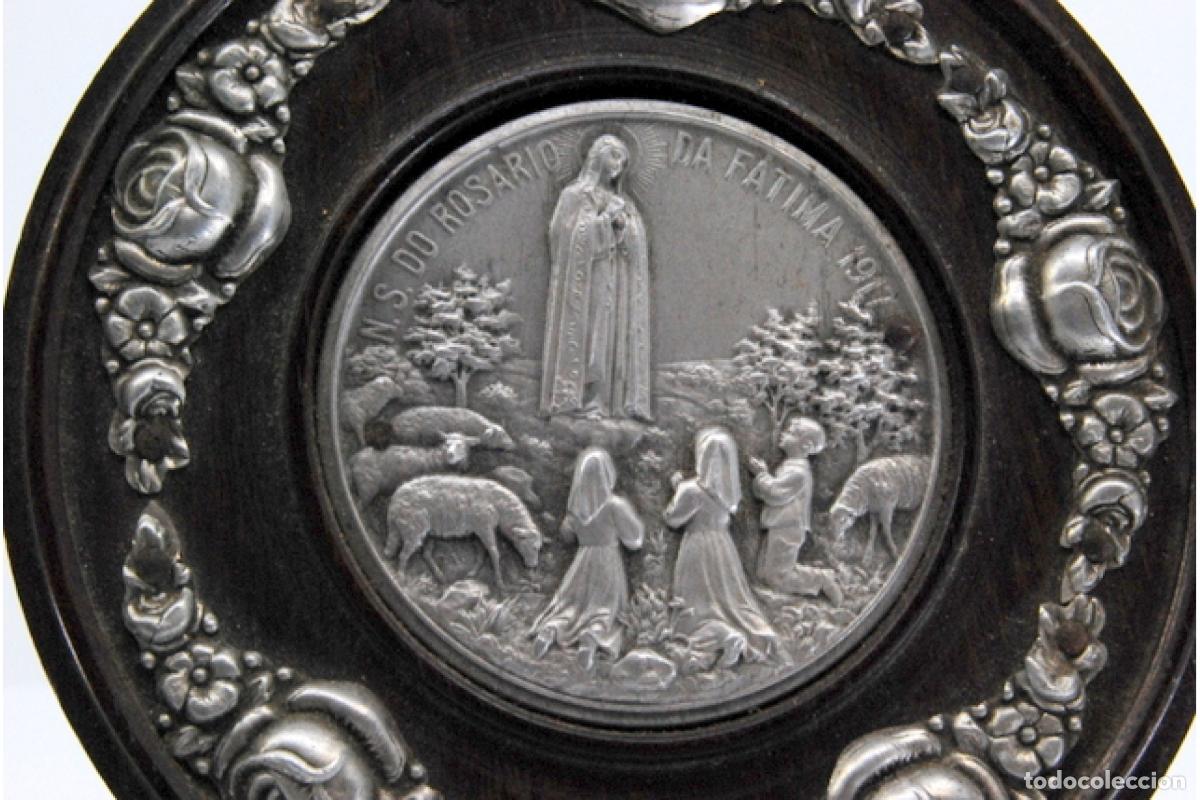 Antig&uuml;edades: Marco de madera y plata - Foto 7