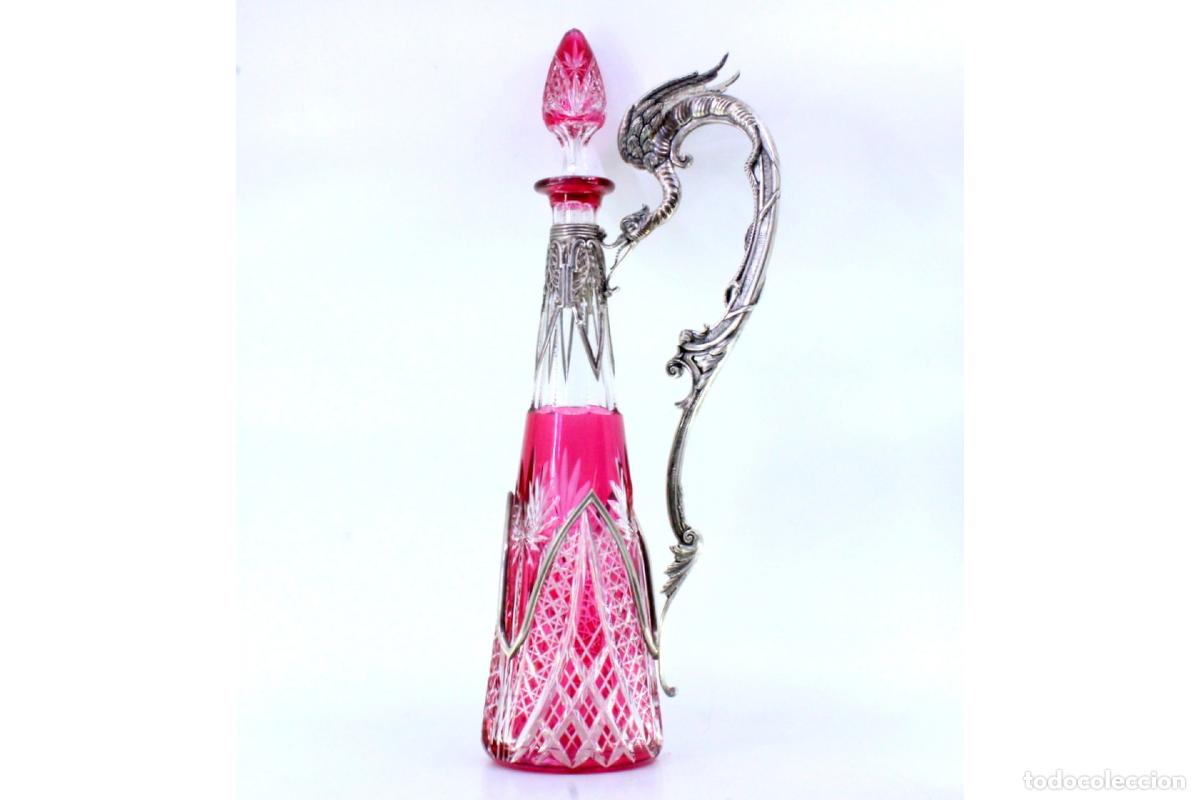 Antig&uuml;edades: Botella con plata - Foto 2