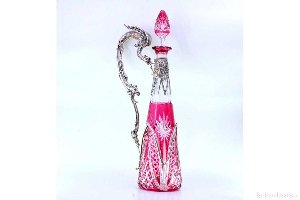 Antig&uuml;edades: Botella con plata - Foto 3