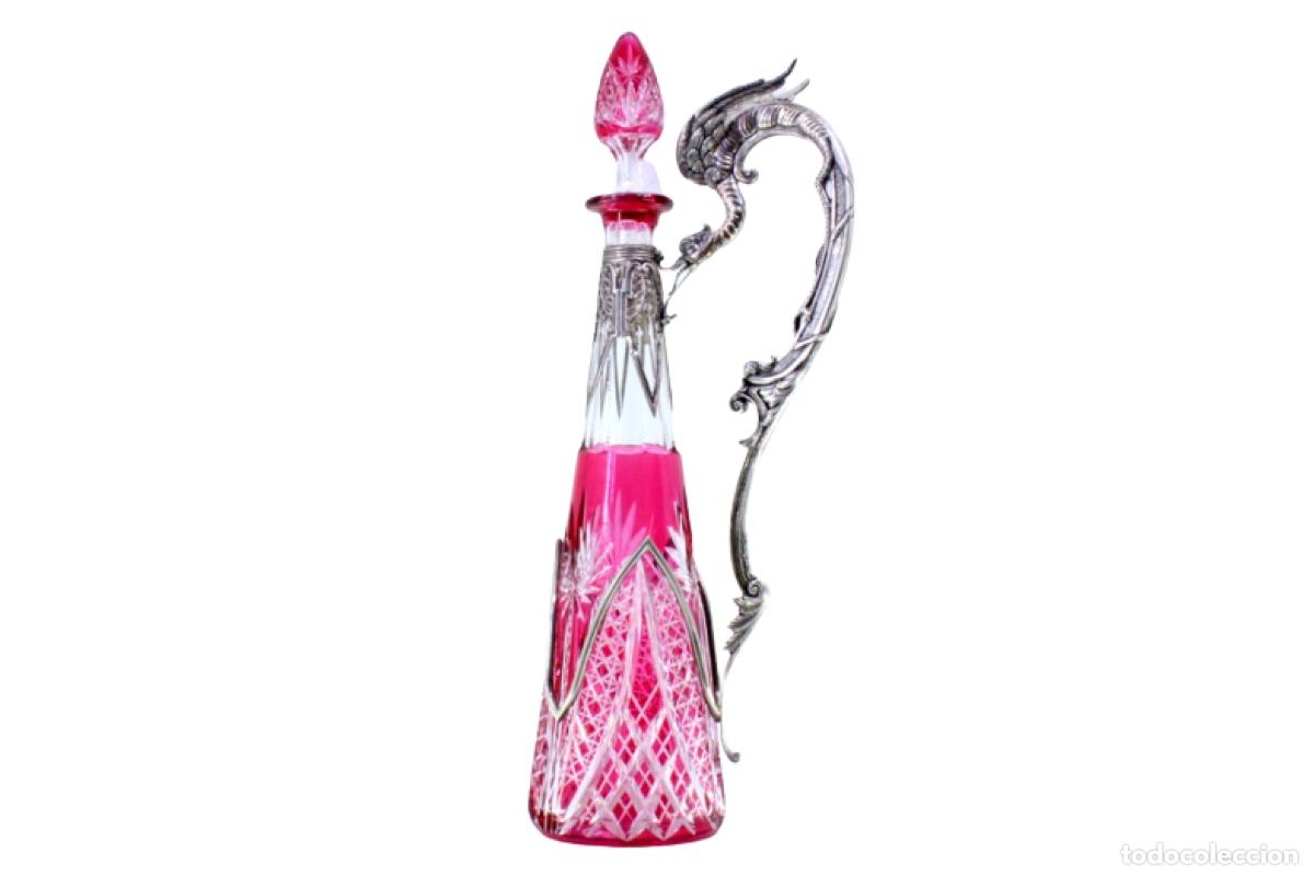 Antig&uuml;edades: Botella con plata - Foto 1