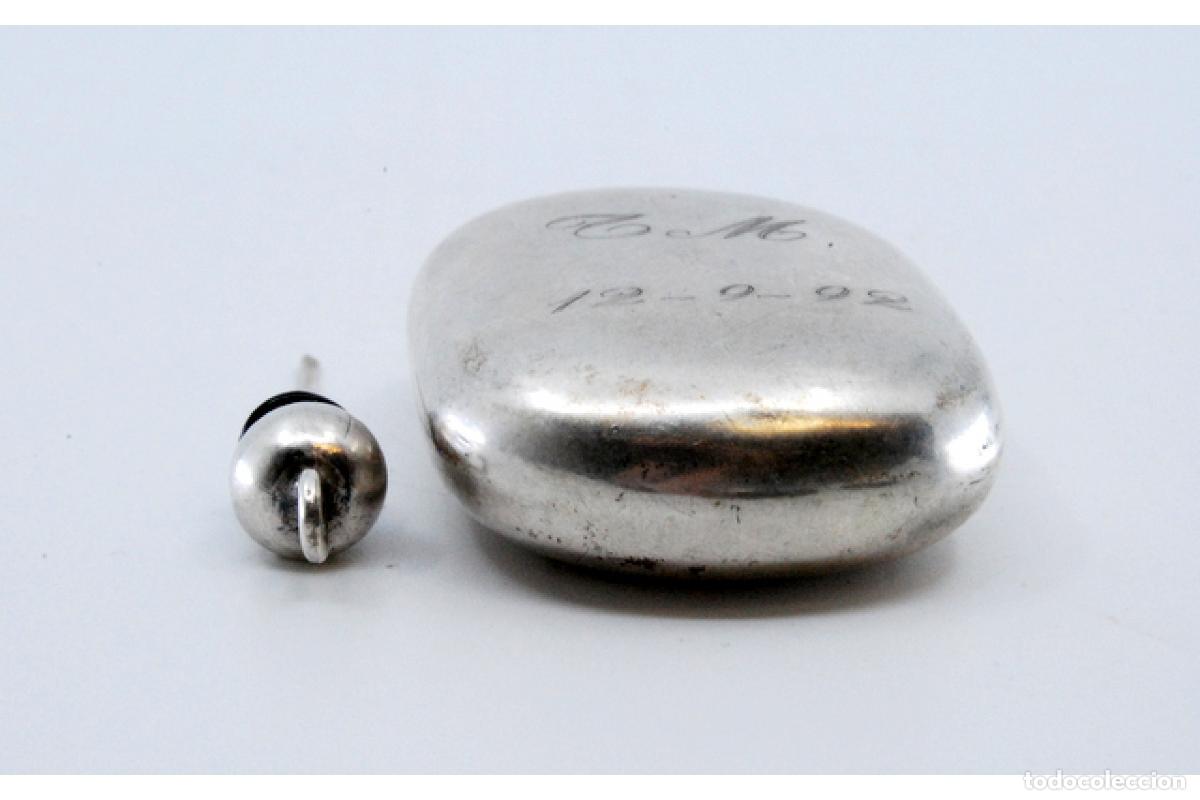Antig&uuml;edades: Frasco de perfume, en plata - Foto 3