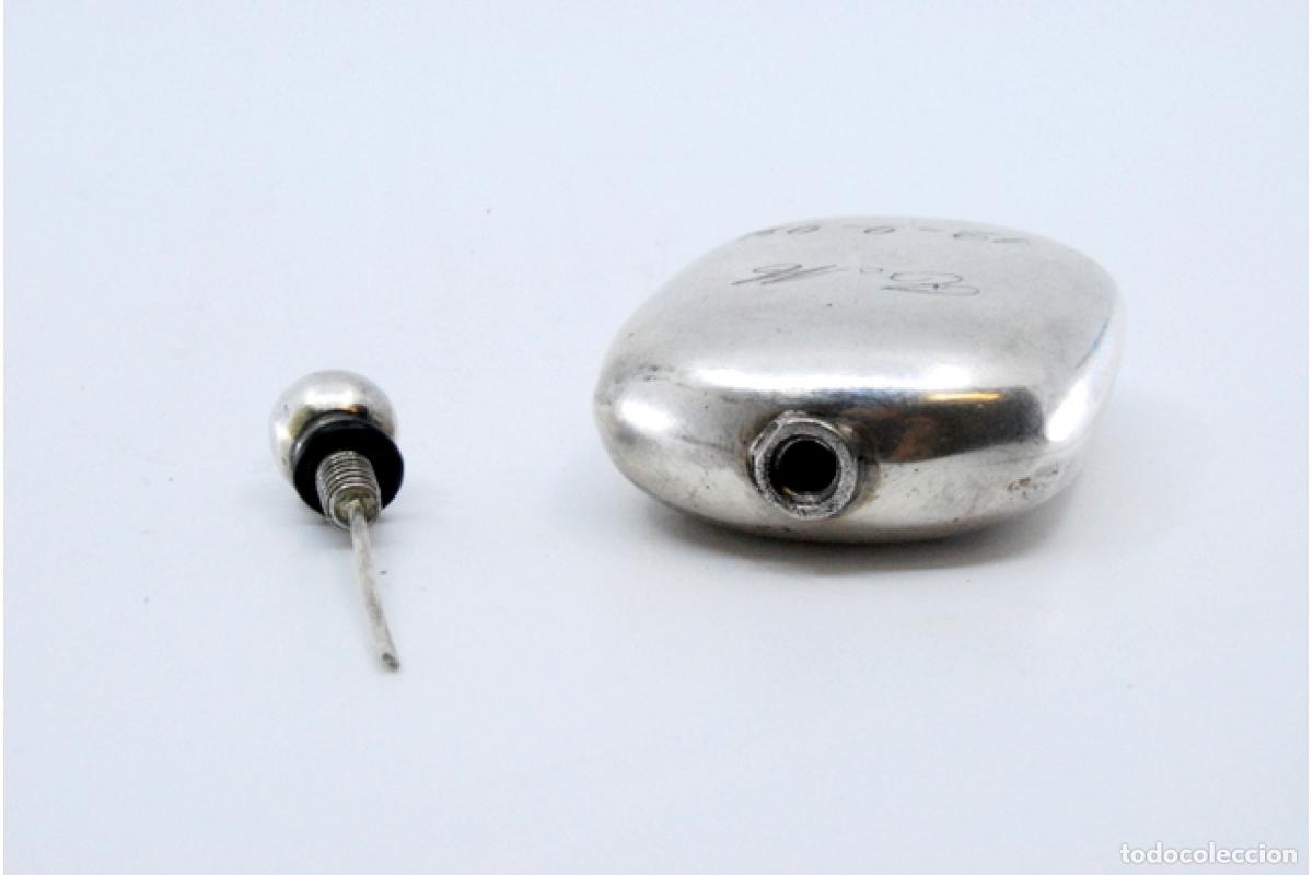 Antig&uuml;edades: Frasco de perfume, en plata - Foto 5