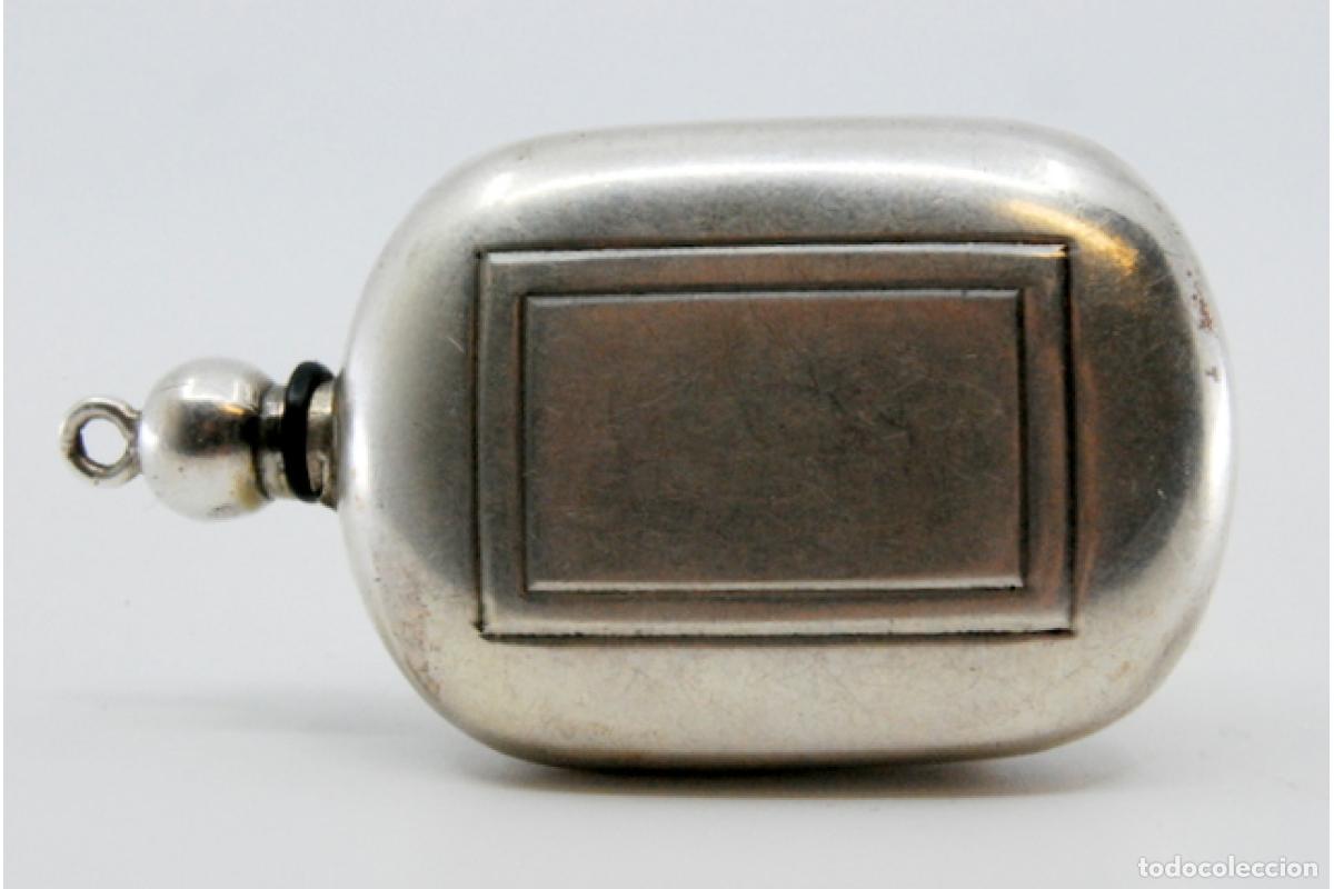Antig&uuml;edades: Frasco de perfume, en plata - Foto 6