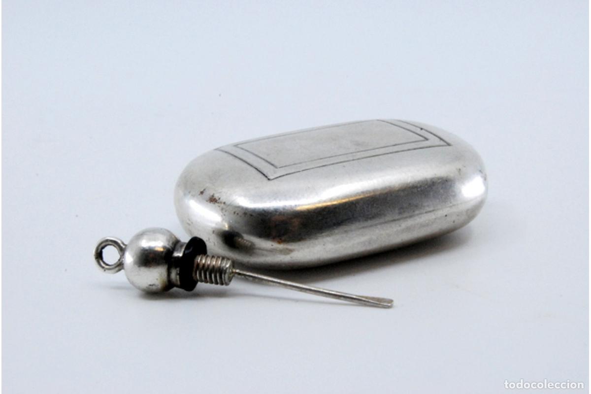 Antig&uuml;edades: Frasco de perfume, en plata - Foto 9