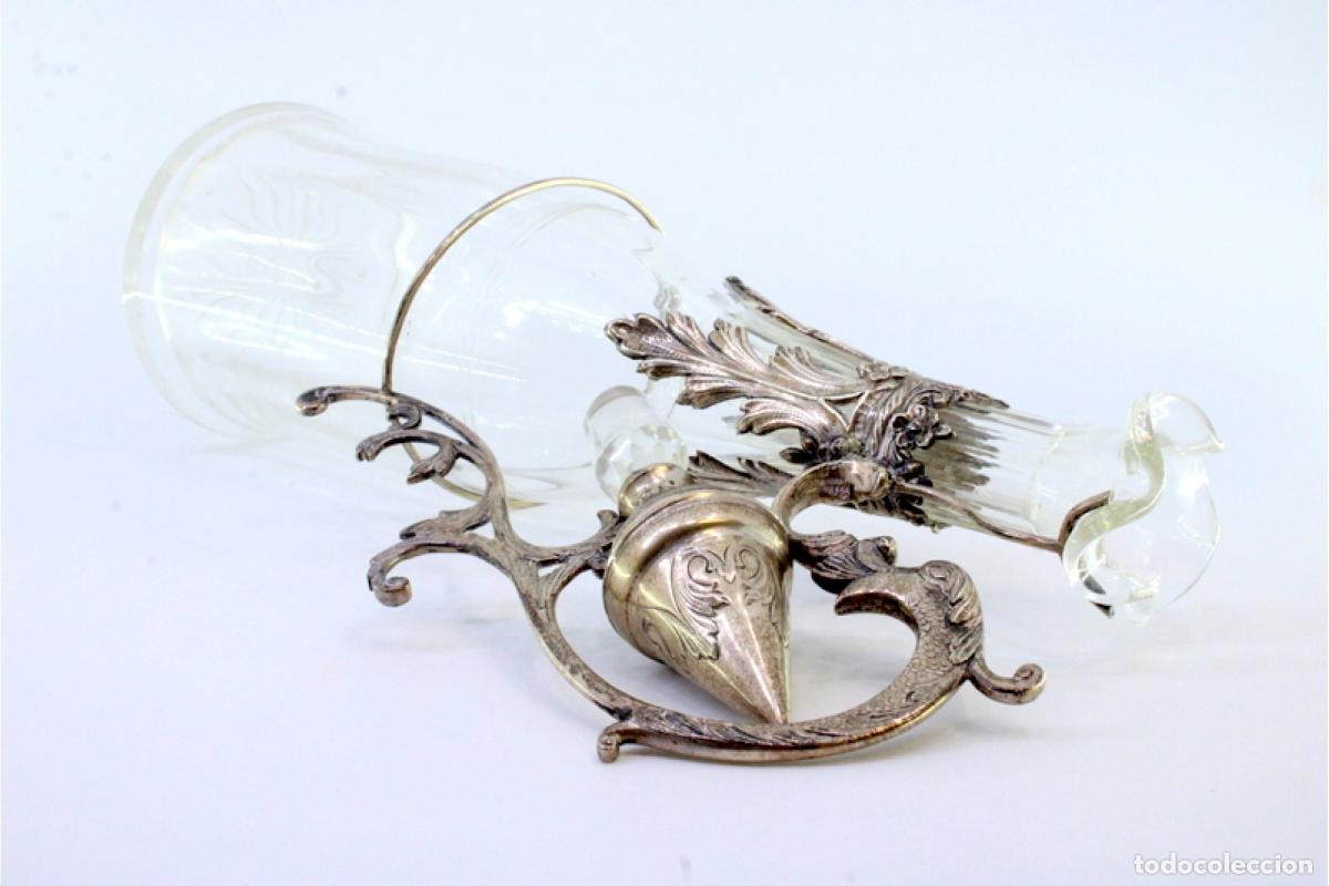 Antig&uuml;edades: Botella con plata - Foto 6
