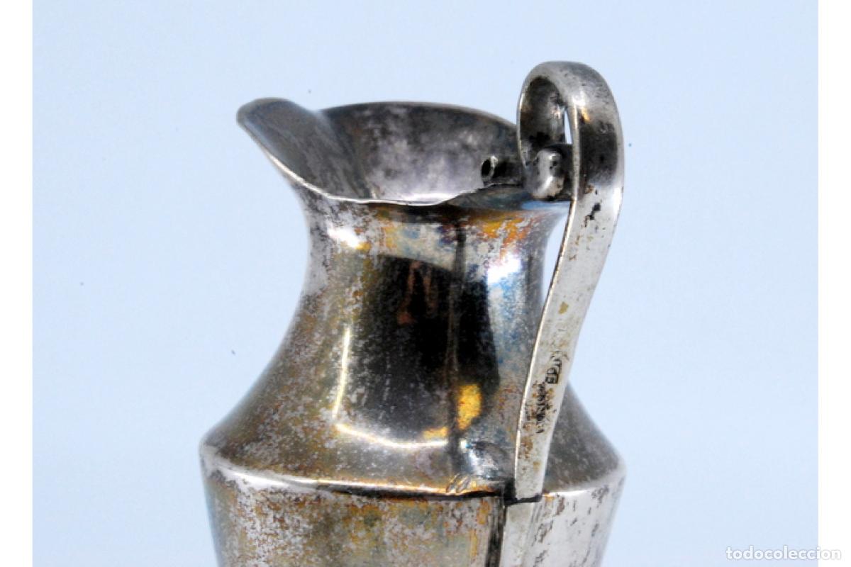 Antig&uuml;edades: Jarra de vino de plata - Foto 5