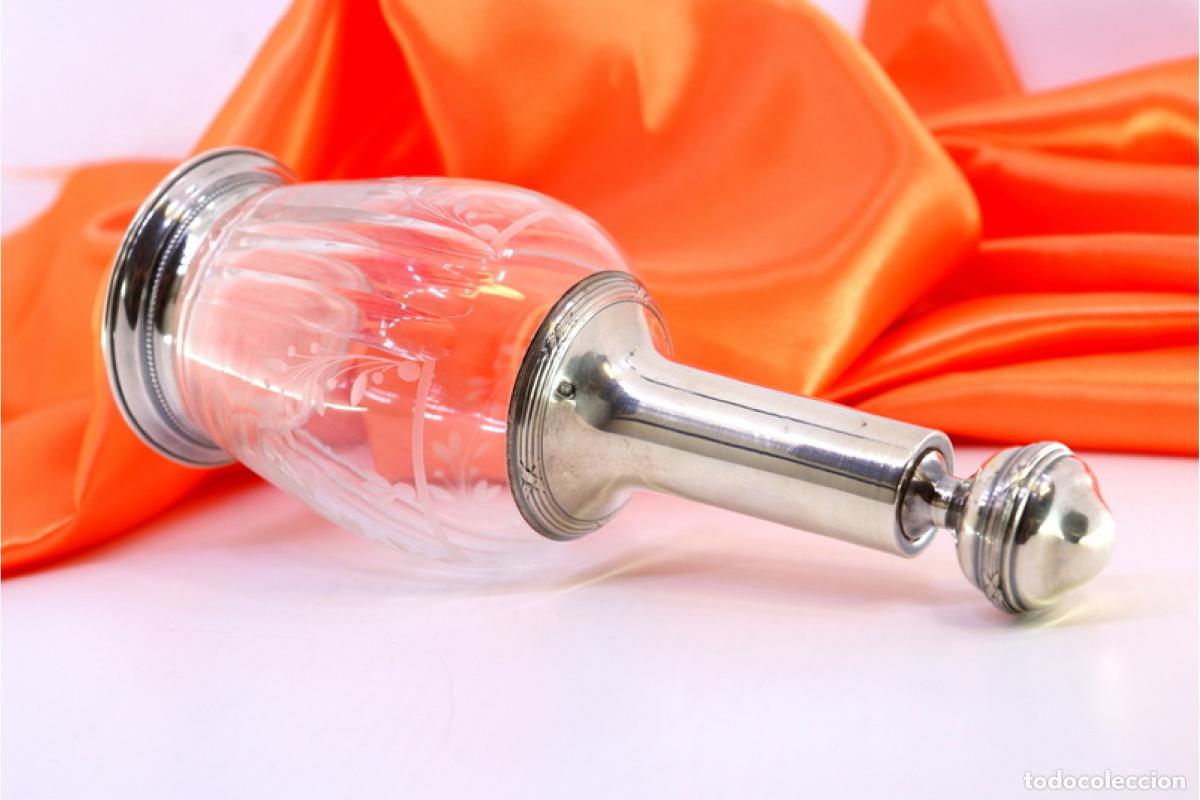 Antig&uuml;edades: Botella con plata - Foto 3