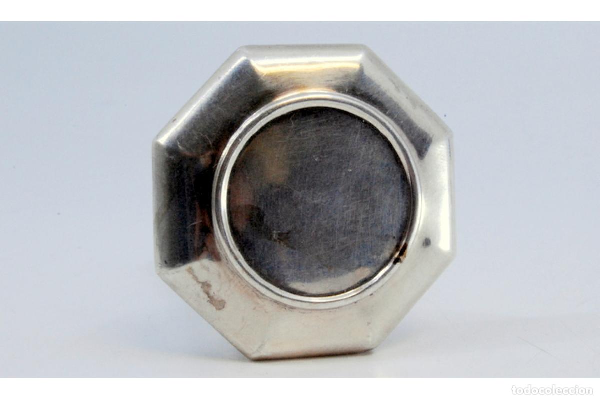Antig&uuml;edades: Estuche de belleza plateado - Foto 3