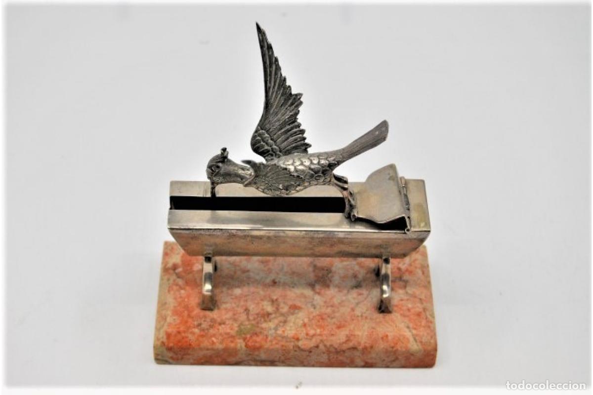 Antig&uuml;edades: Palillero de plata - Colibri - Foto 8