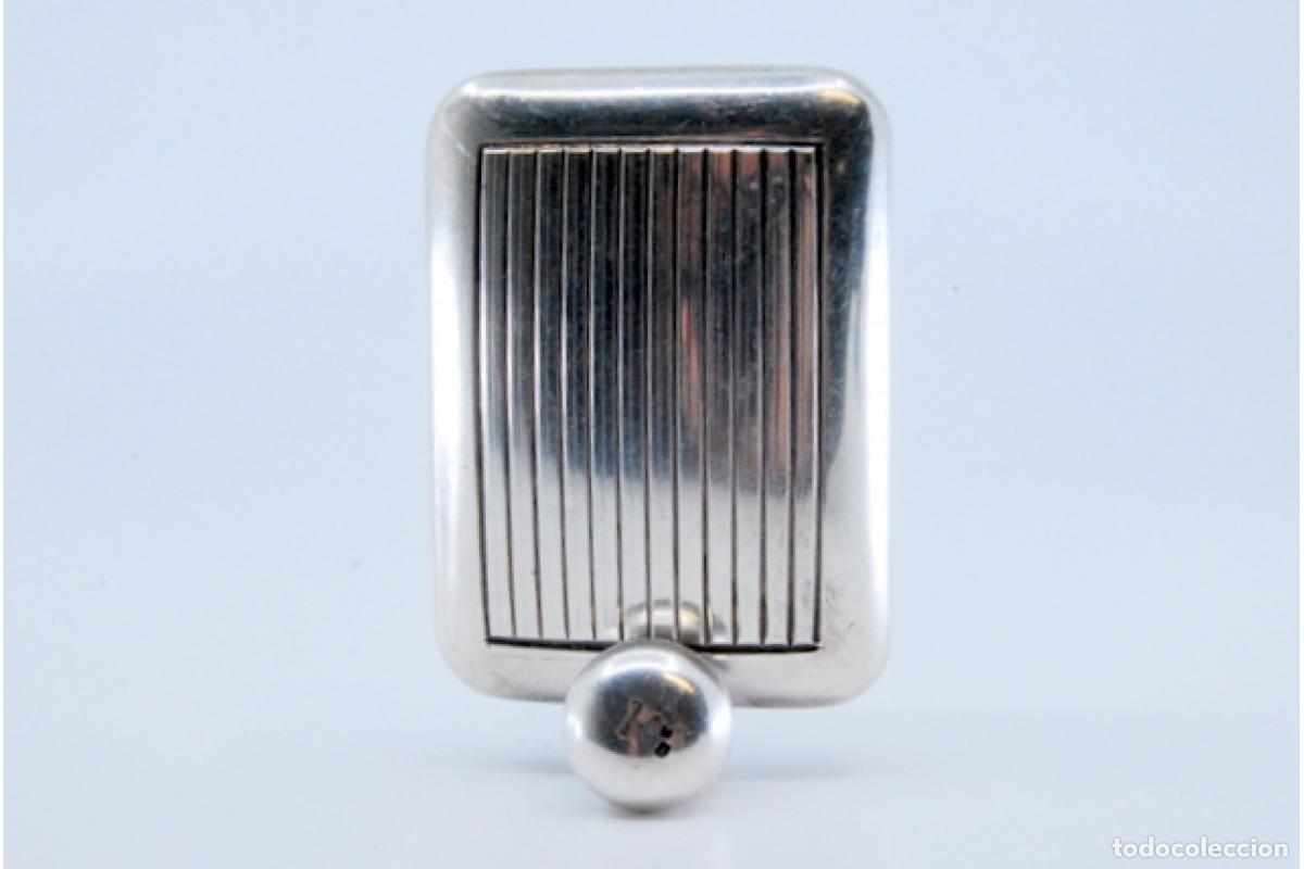 Antig&uuml;edades: Frasco de perfume, en plata - Foto 3