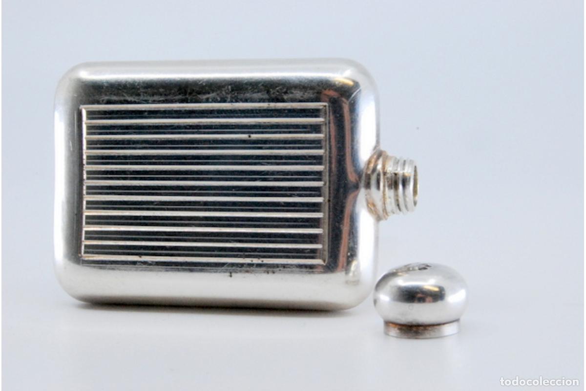 Antig&uuml;edades: Frasco de perfume, en plata - Foto 4