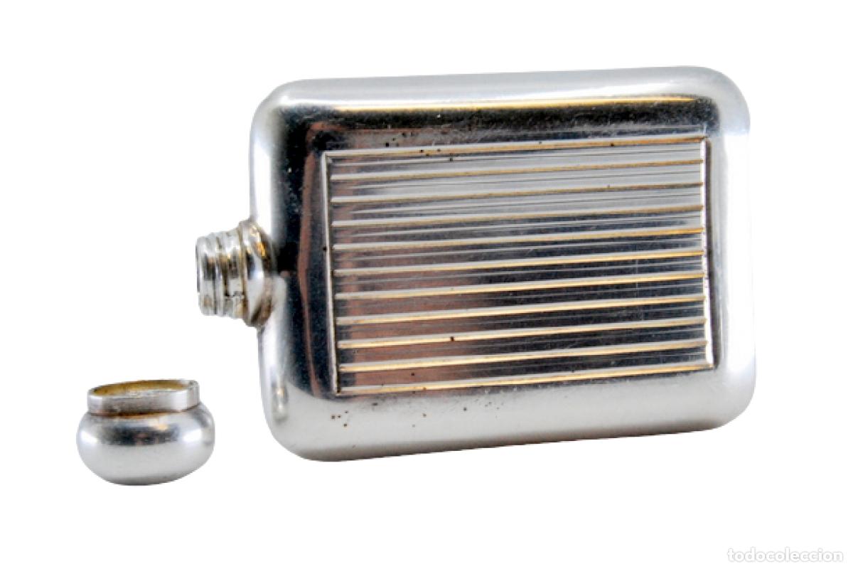 Antig&uuml;edades: Frasco de perfume, en plata - Foto 1