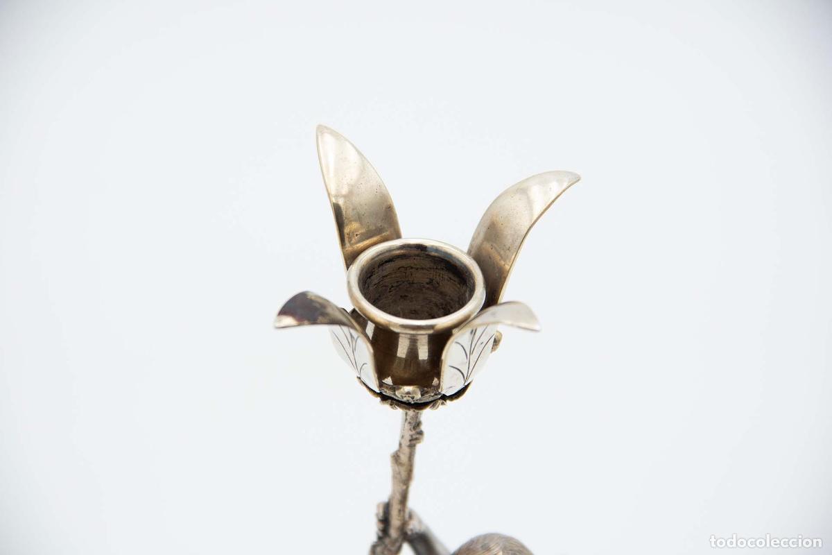 Antig&uuml;edades: Palillero de plata - &Aacute;ngel - Foto 3