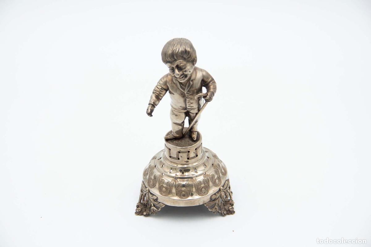 Antig&uuml;edades: Palillero de plata - Sa&uacute;co - Foto 1