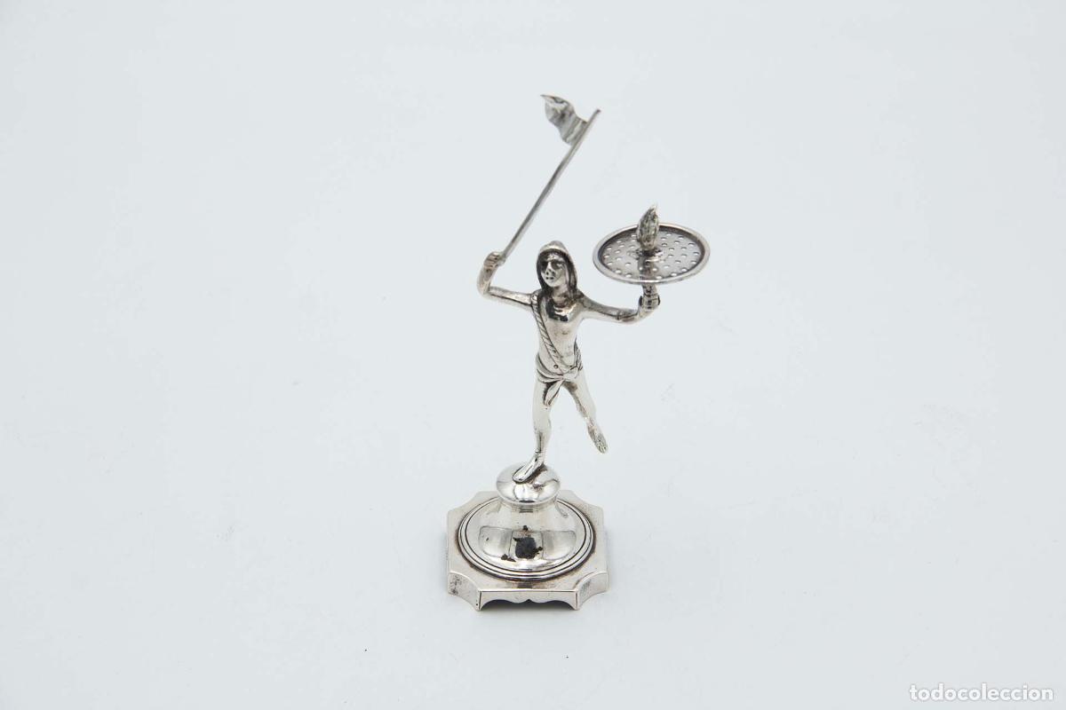 Antig&uuml;edades: Palillero de plata - Vendedor - Foto 1