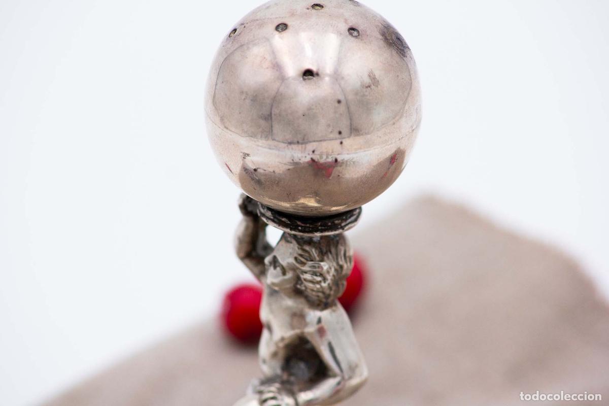 Antig&uuml;edades: Palillero de plata - Putti - Foto 4