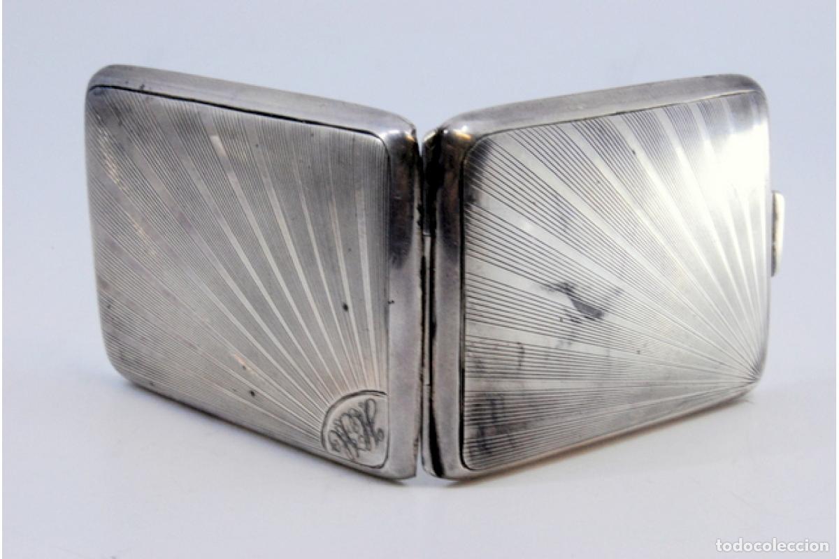 Antig&uuml;edades: Caja de cerillas de plata - Foto 6