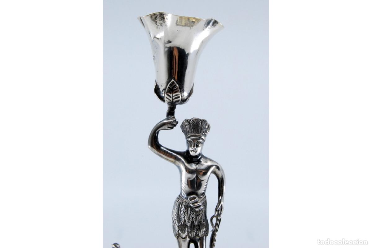 Antig&uuml;edades: Palillero de plata - Guerrero - Foto 2