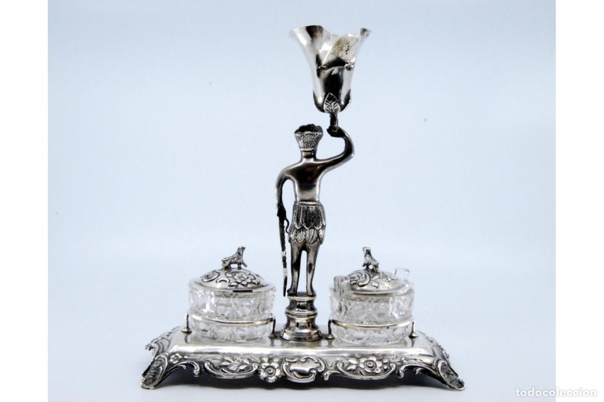 Antig&uuml;edades: Palillero de plata - Guerrero - Foto 7