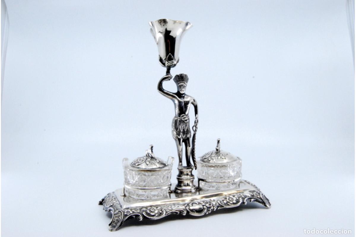 Antig&uuml;edades: Palillero de plata - Guerrero - Foto 10