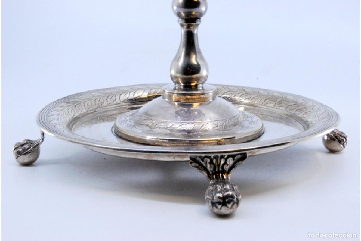 Antig&uuml;edades: Palillero de plata - Amapola - Foto 7