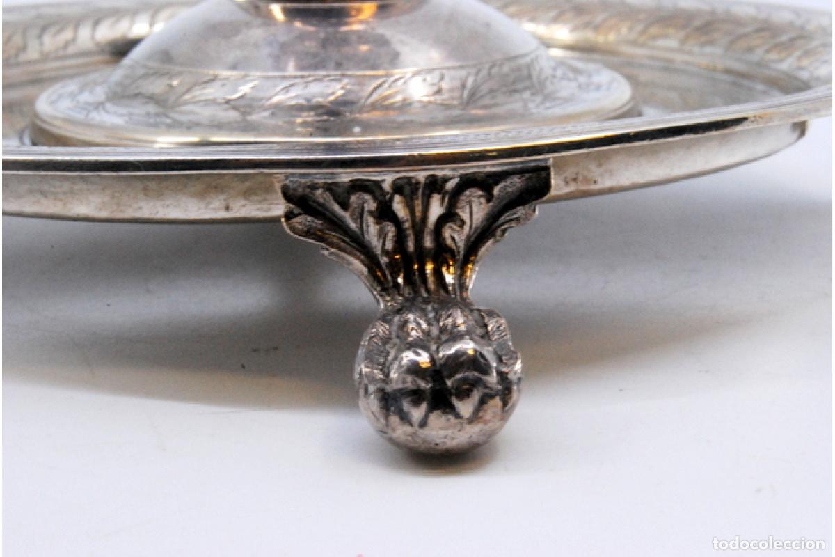 Antig&uuml;edades: Palillero de plata - Amapola - Foto 8