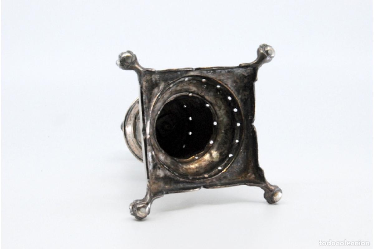 Antig&uuml;edades: Palillero de plata - &Aacute;ngel - Foto 2