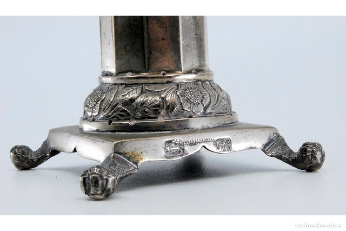 Antig&uuml;edades: Palillero de plata - &Aacute;ngel - Foto 5