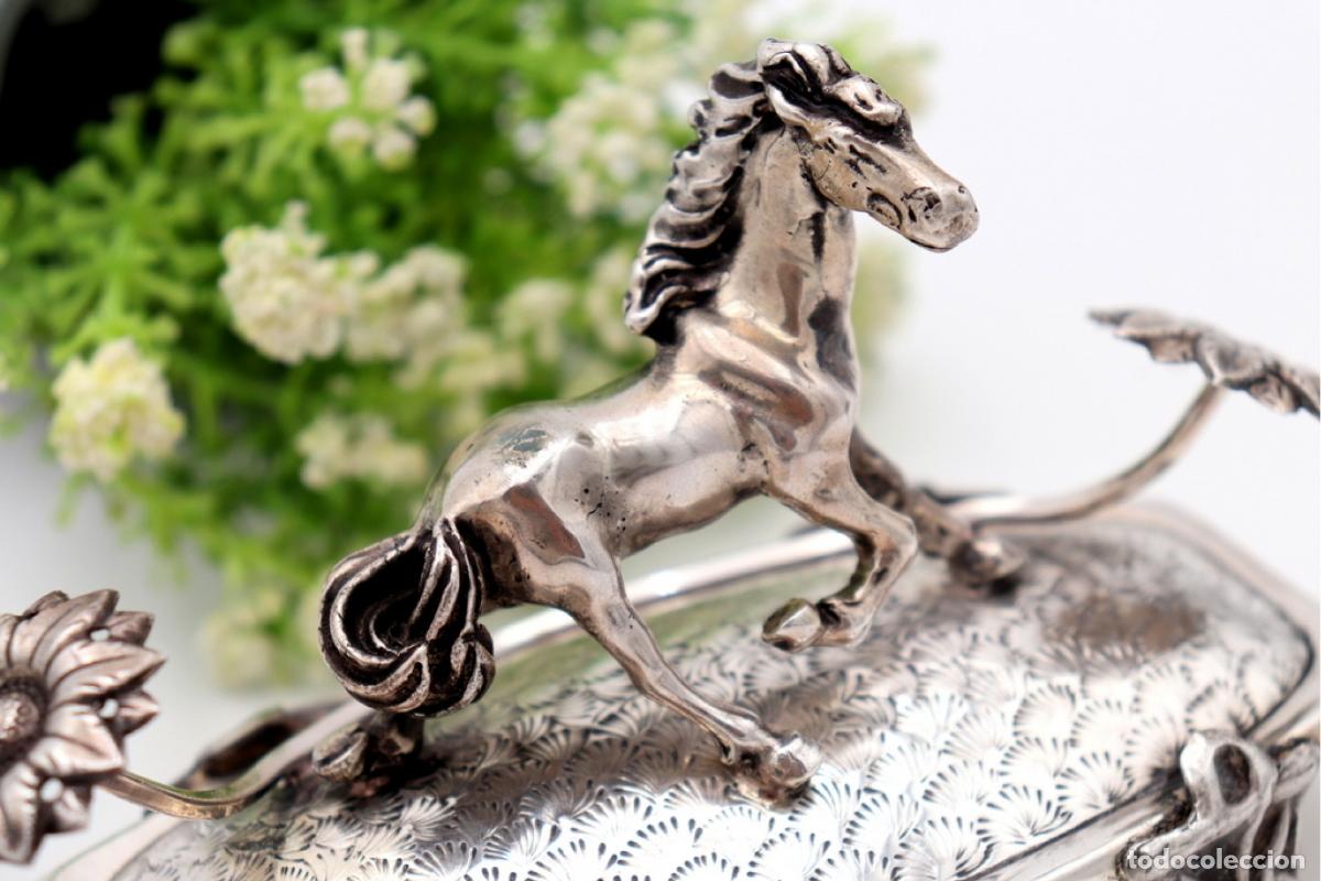 Antig&uuml;edades: Palillero de plata - Caballo - Foto 4