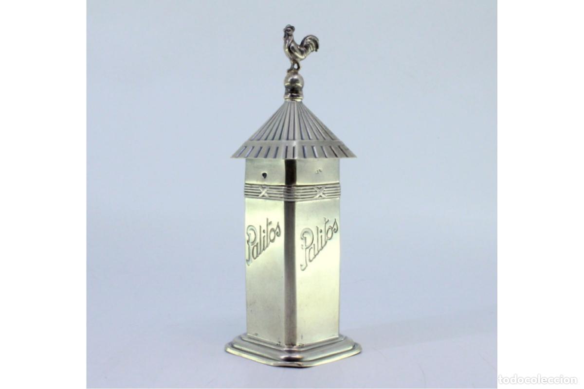 Antig&uuml;edades: Palillero de plata - Gallo - Foto 7