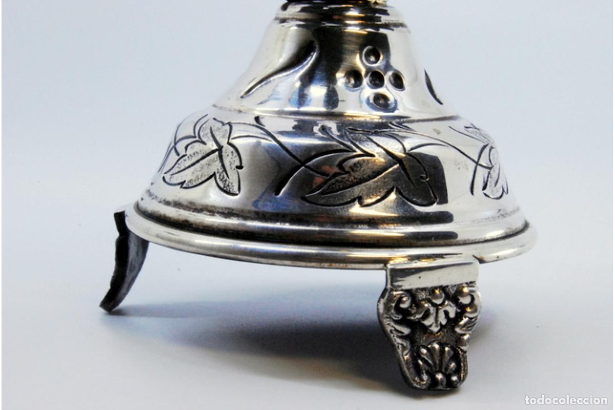 Antig&uuml;edades: Palillero de plata - C&aacute;liz - Foto 3