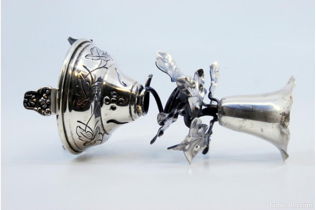 Antig&uuml;edades: Palillero de plata - C&aacute;liz - Foto 4