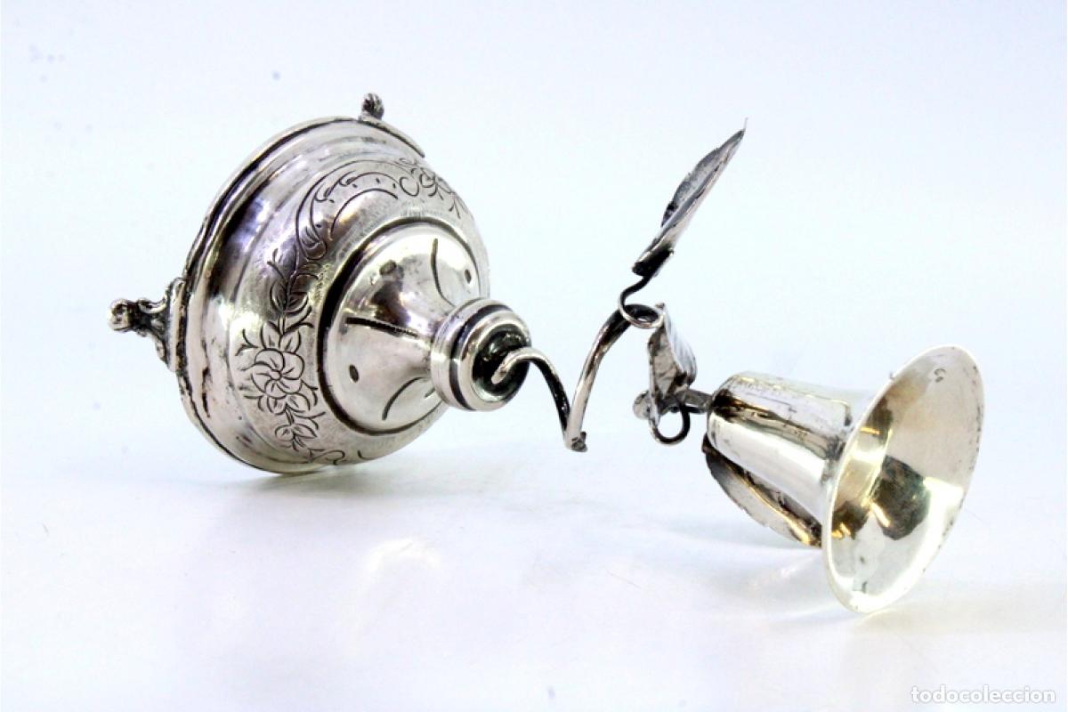 Antig&uuml;edades: Palillero de plata - C&aacute;liz - Foto 3