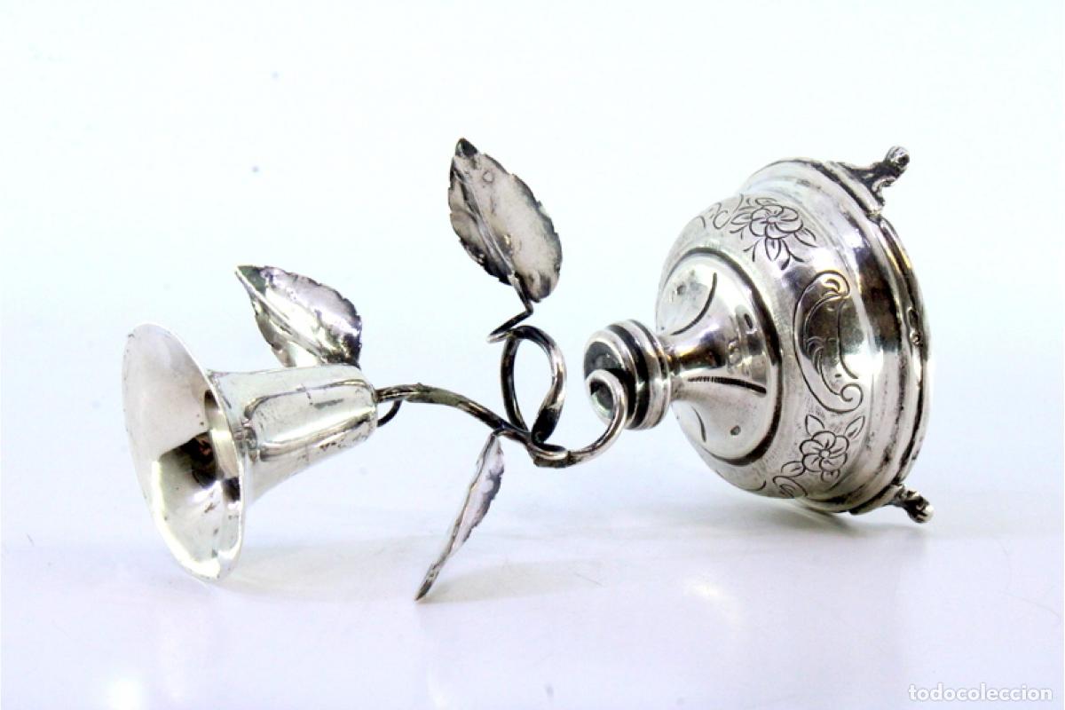 Antig&uuml;edades: Palillero de plata - C&aacute;liz - Foto 4