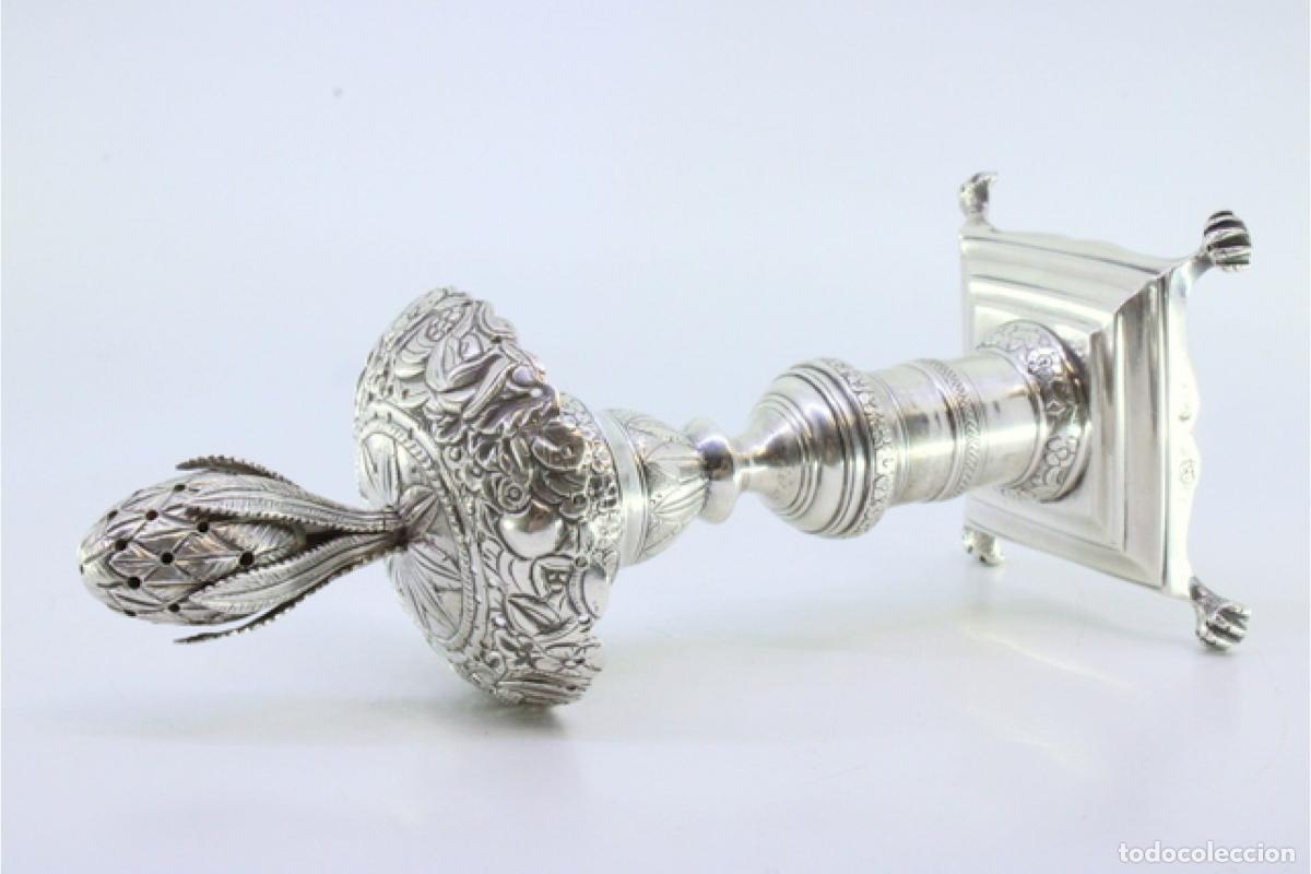 Antig&uuml;edades: Palillero de plata - Fruta - Foto 5