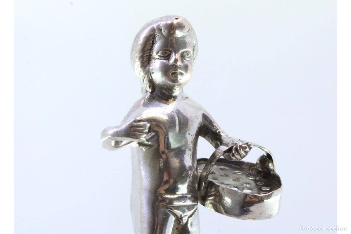 Antig&uuml;edades: Palillero de plata - Pescader&iacute;a - Foto 8