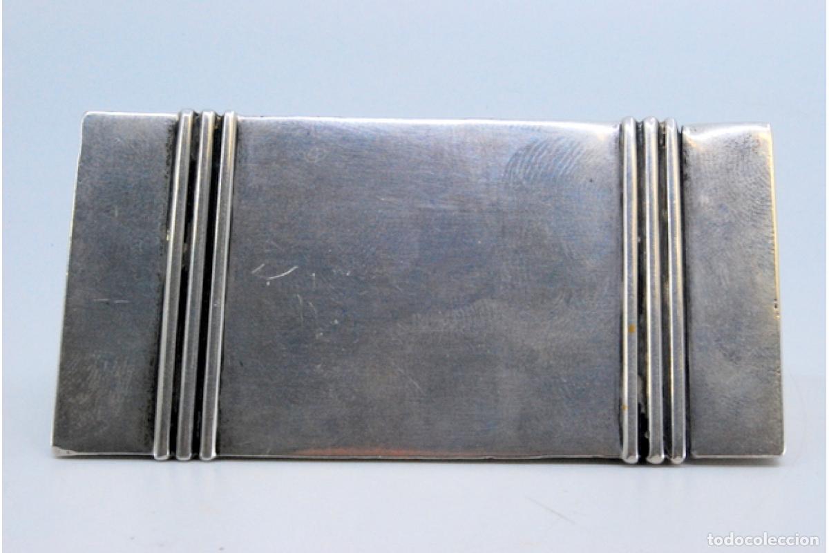 Antig&uuml;edades: porta palillos de plata - Foto 3