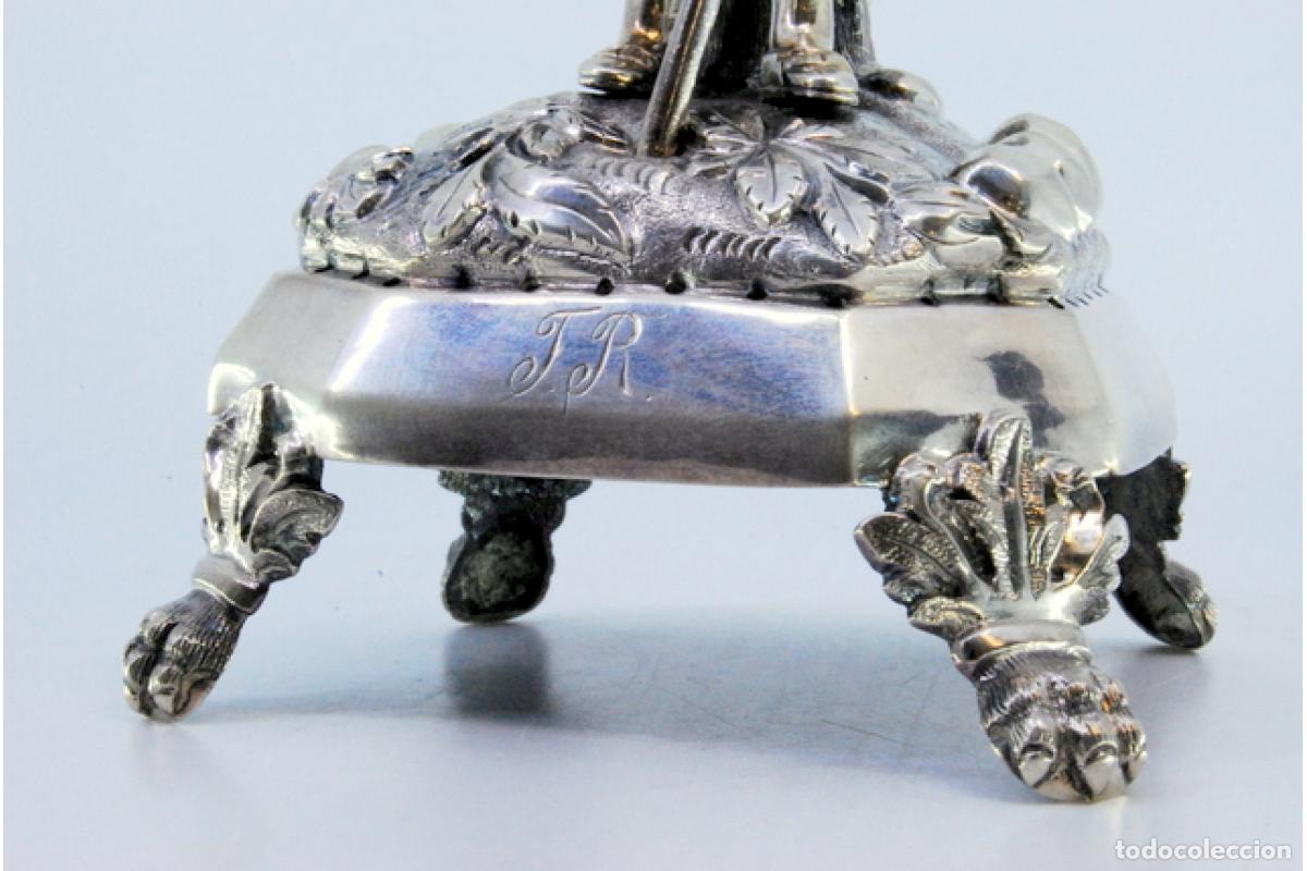 Antig&uuml;edades: Palillero de plata - Flautista - Foto 3
