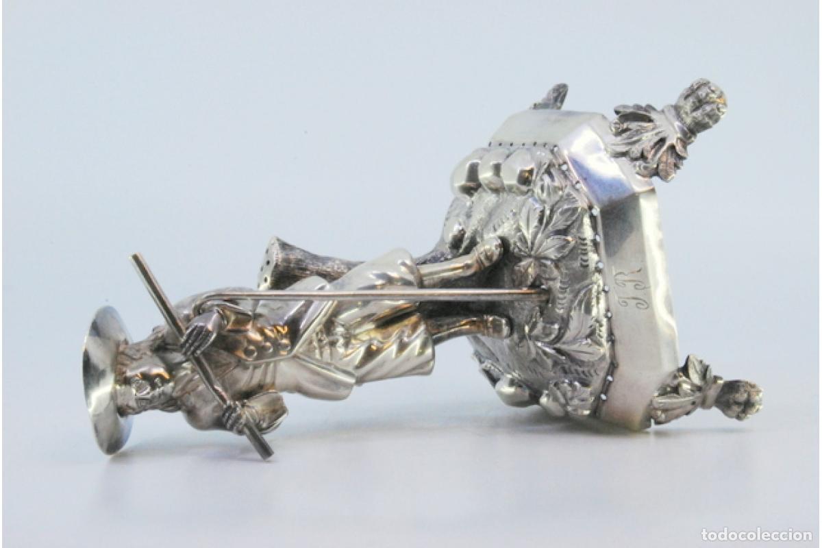 Antig&uuml;edades: Palillero de plata - Flautista - Foto 7