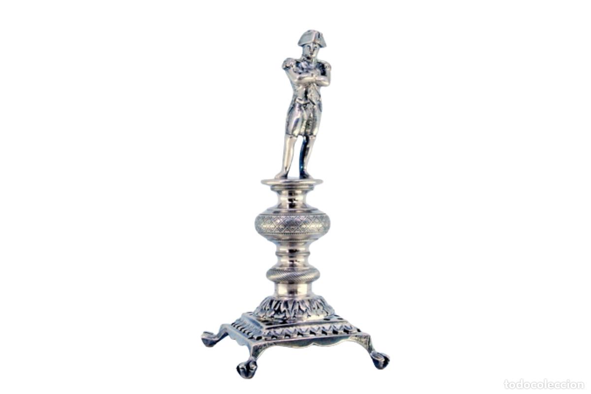 Antig&uuml;edades: Palillero de plata - Napole&oacute;n - Foto 1