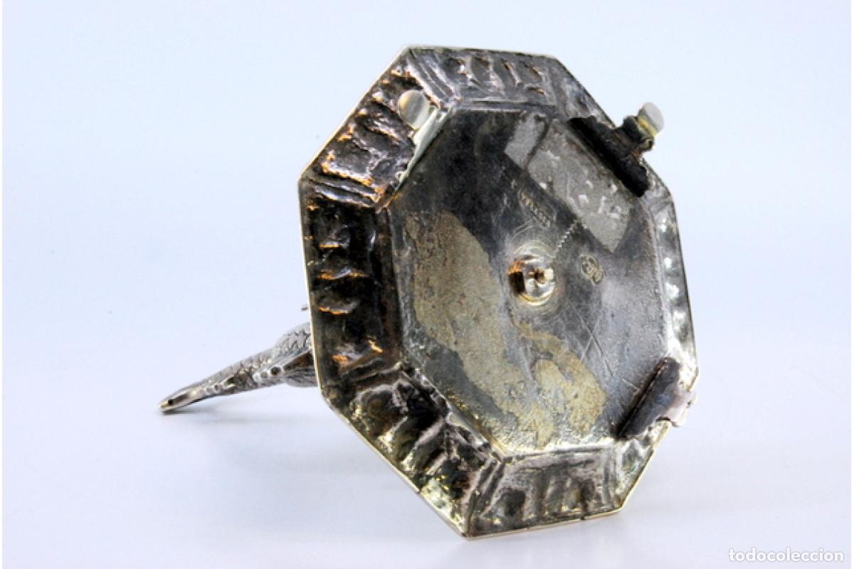 Antig&uuml;edades: Palillero de plata - Sirena y concha - Foto 7