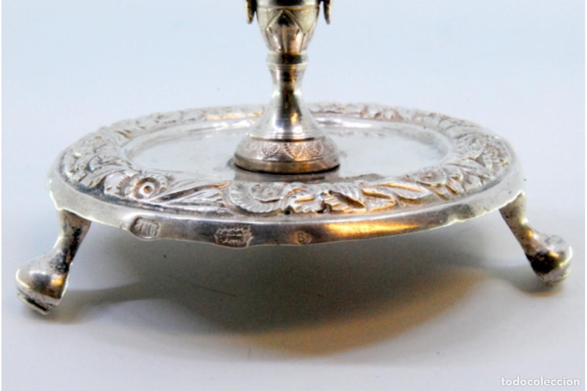Antig&uuml;edades: Palillero de plata - Jarr&oacute;n de flores - Foto 8