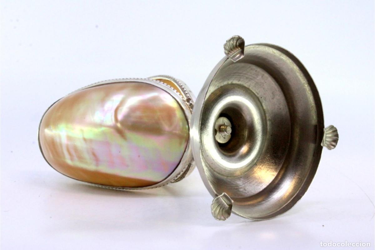 Antig&uuml;edades: Palillero de plata - Oyster - Foto 2