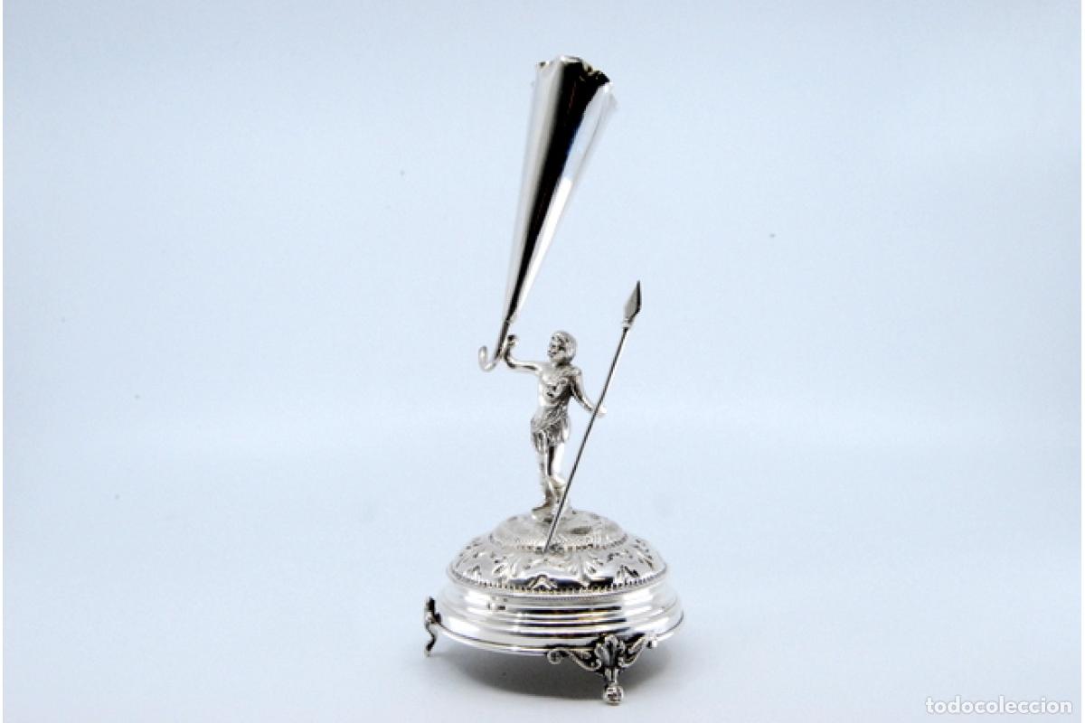 Antig&uuml;edades: Palillero de plata - Guerrero - Foto 2