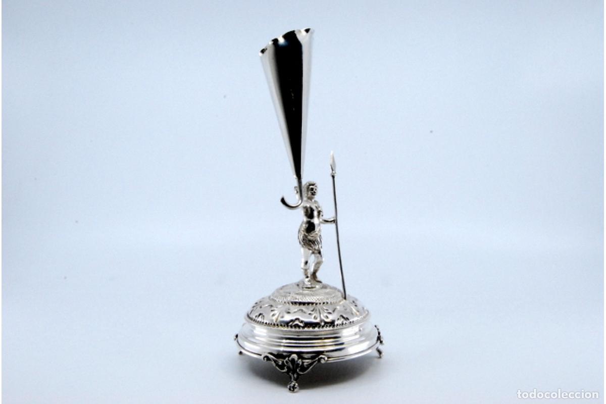 Antig&uuml;edades: Palillero de plata - Guerrero - Foto 5